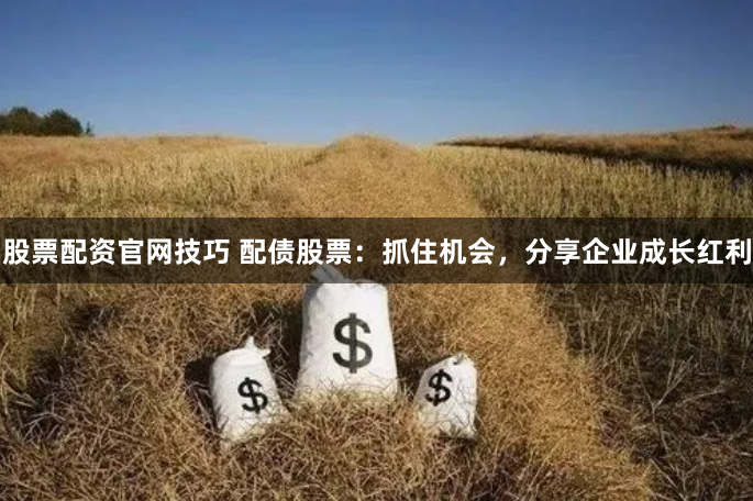 股票配资官网技巧 配债股票:抓住机会,分享企业成长红利